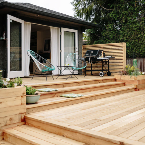 Cedar Decking